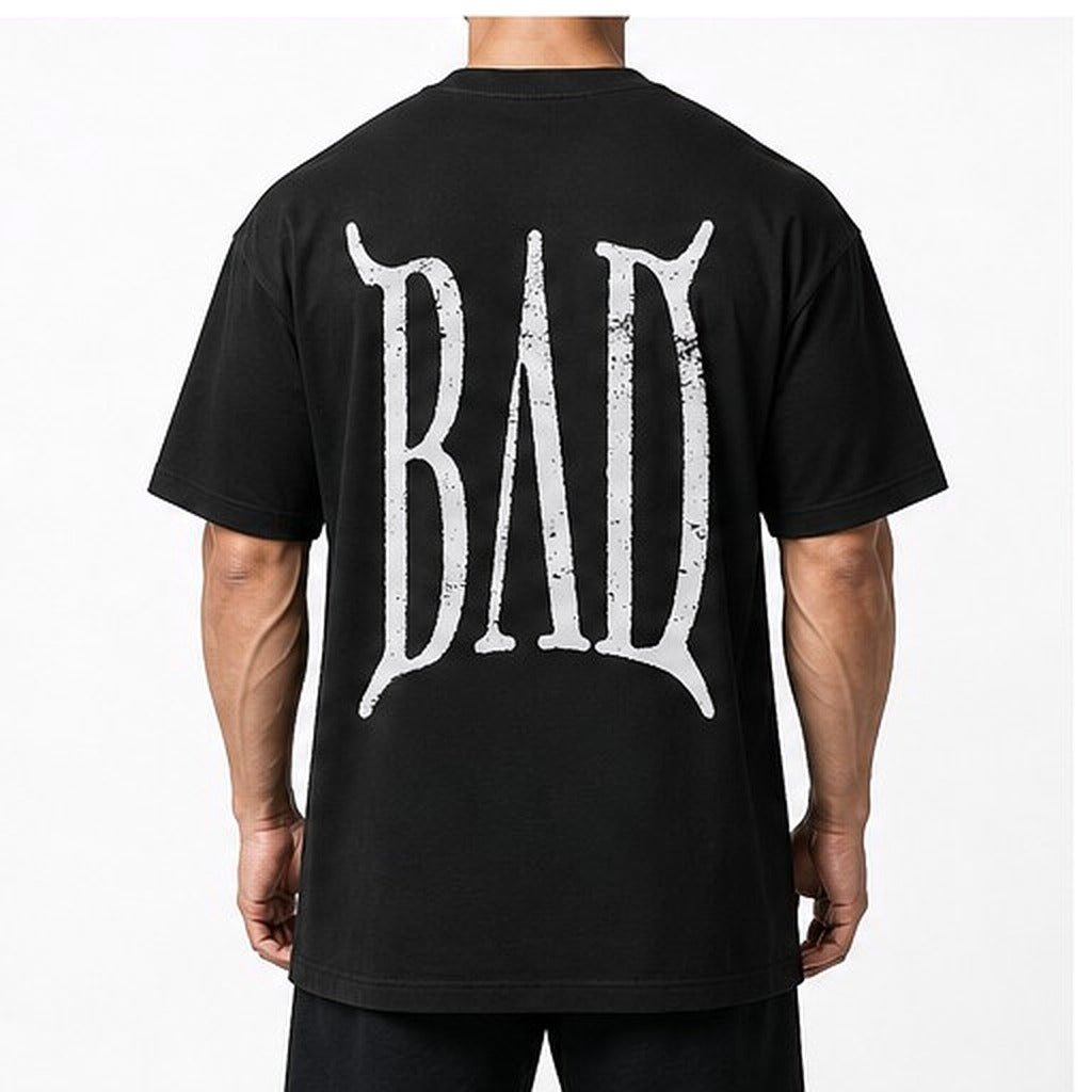 BAD Tee, worn back