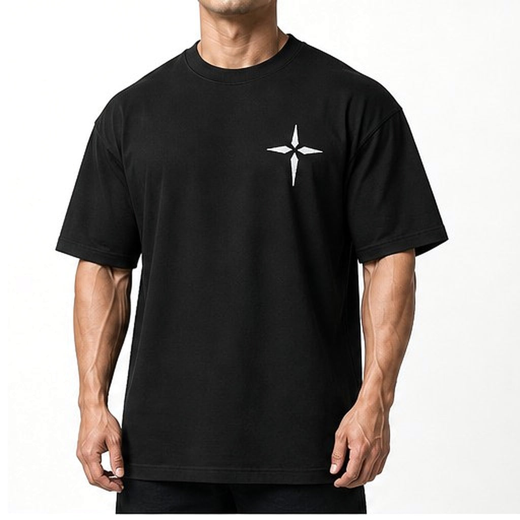 BAD Tee, worn front