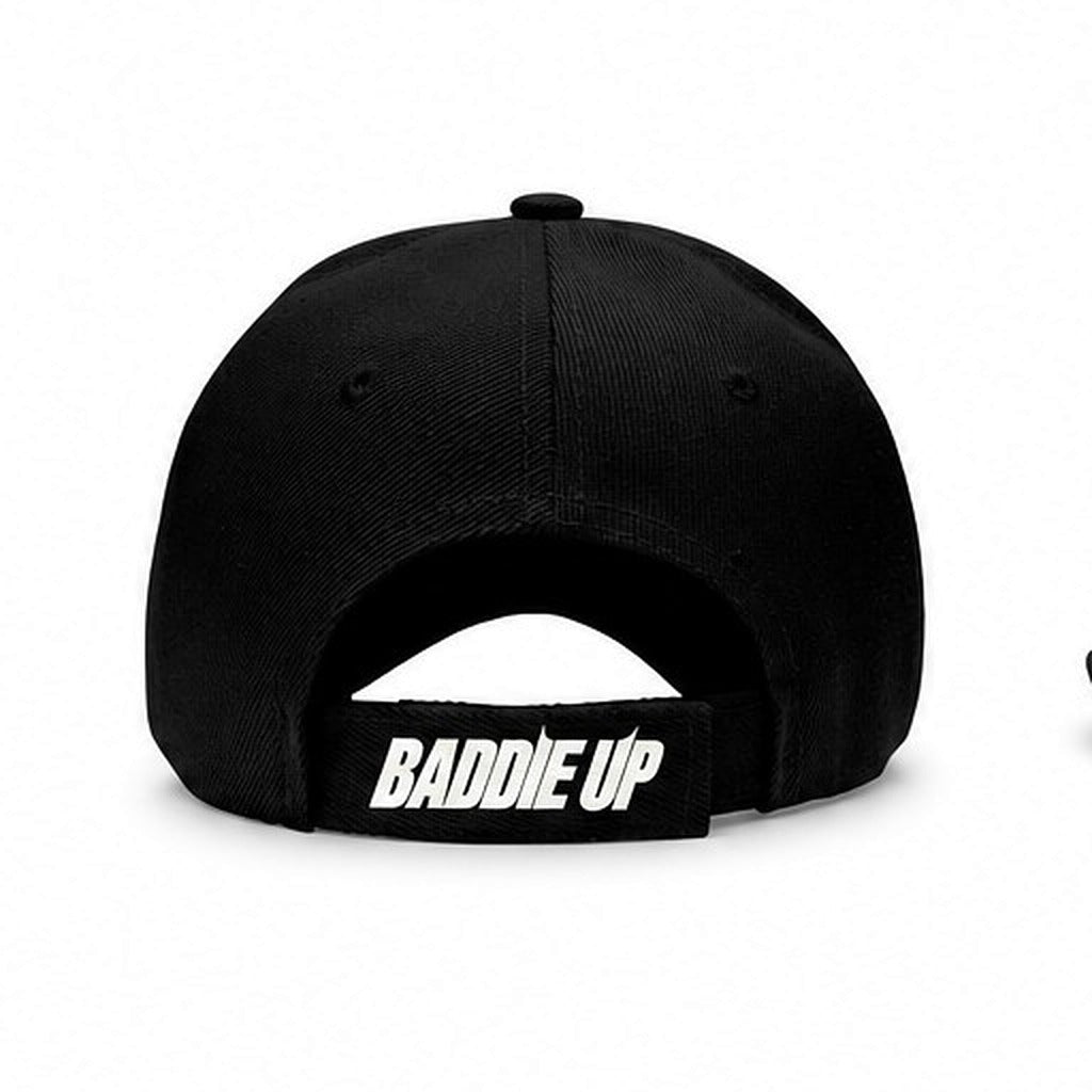 The Cap, rear — BADDIE UP strap